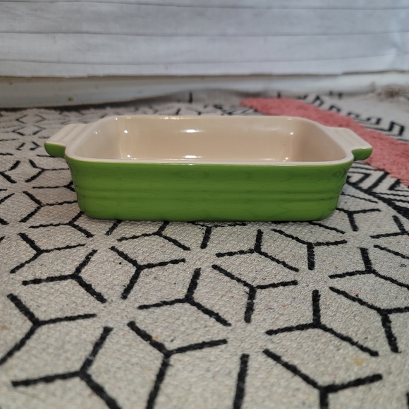 Le Creuset Kitchen Le Creuset Lime Green Small Stoneware Casserole